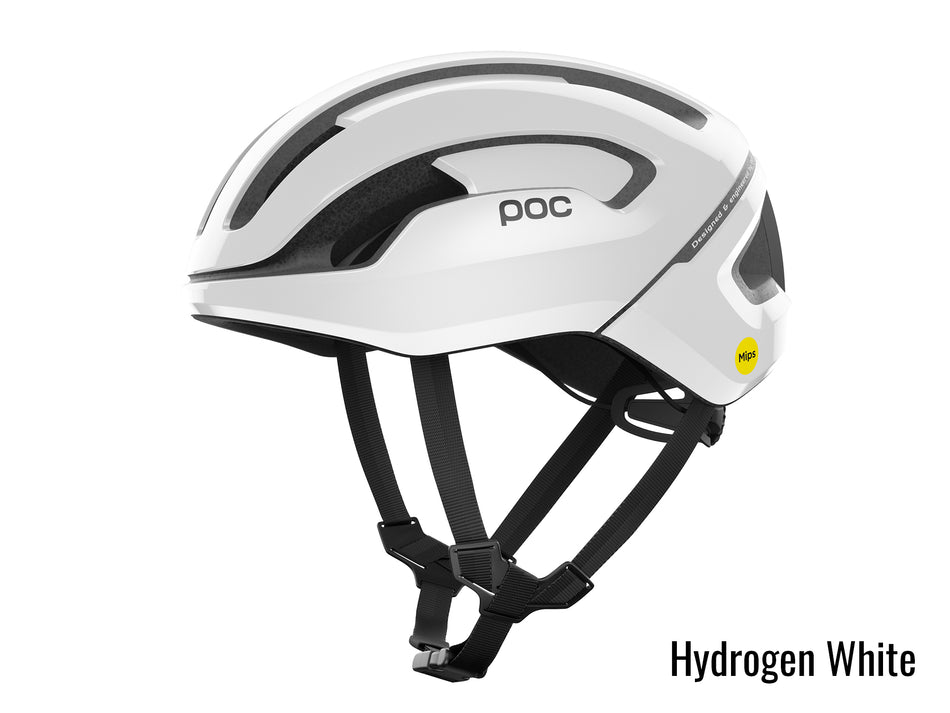 White poc road helmet 