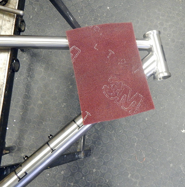 Taking care of your titanium bicycle frame
