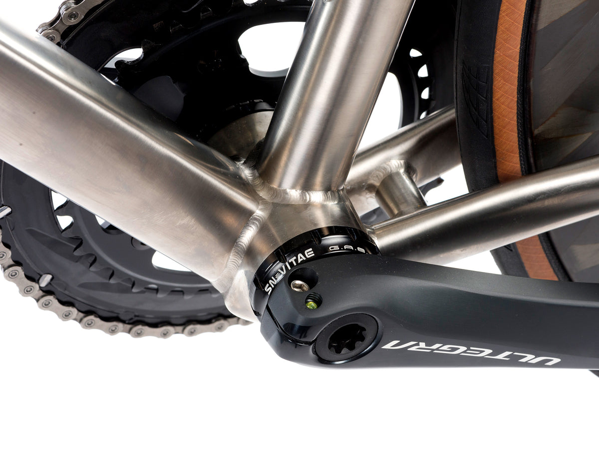 Fusion titanium aero road bike sn vitae bottom bracket